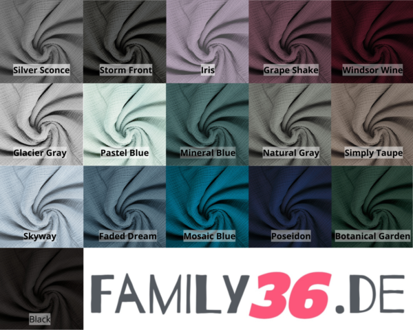 Family36 Musselintuch