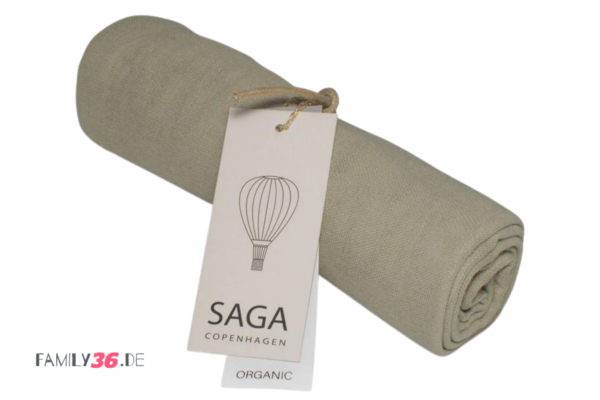 Saga Copenhagen Mulltuch Green Tea