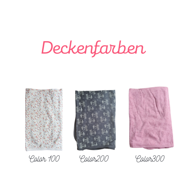 Baby Blanket Farbauswahl