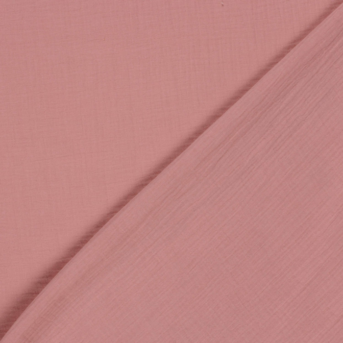 Mulltuch | Musselin Dusty Rose – Bild 3