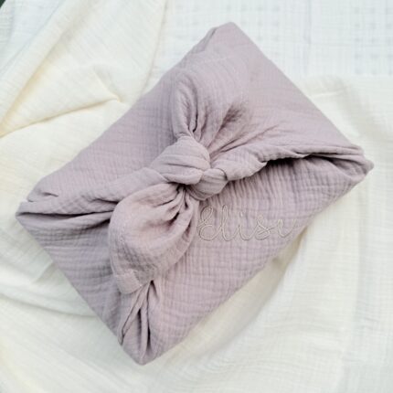 Geschenktuch | Musselin Sepia Rose