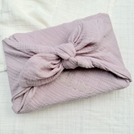 Geschenktuch | Musselin Sepia Rose