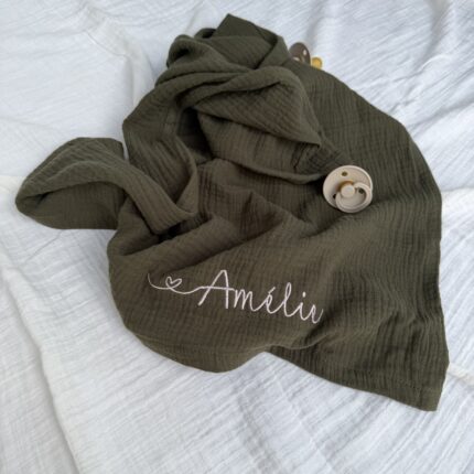 Mulltuch | Musselin Khaki