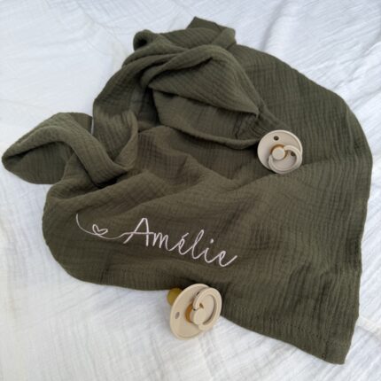 Mulltuch | Musselin Khaki