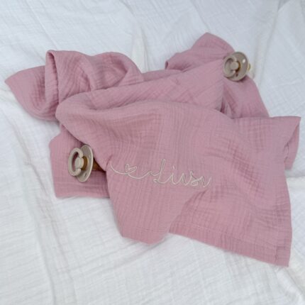 Mulltuch | Musselin Dusty Rose